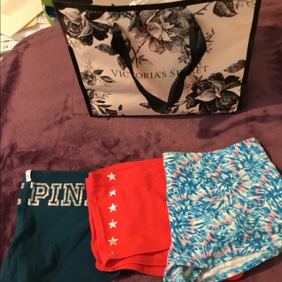 NEW Pink By Victoria Secret “Set Of 4 New Boxer Panties- - Picture 8 of 16